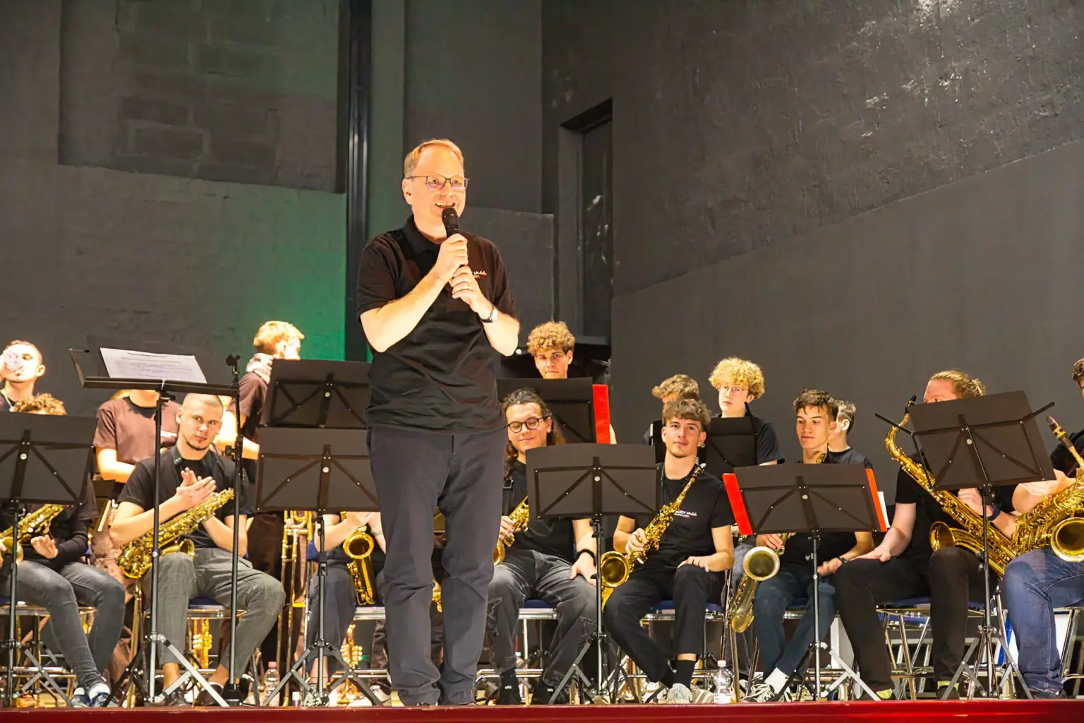 2024 11 10 Bigband Konzert Enjoy Jazz im Rohrbacher Kulturhaus Johanna Hübel 7a (2)