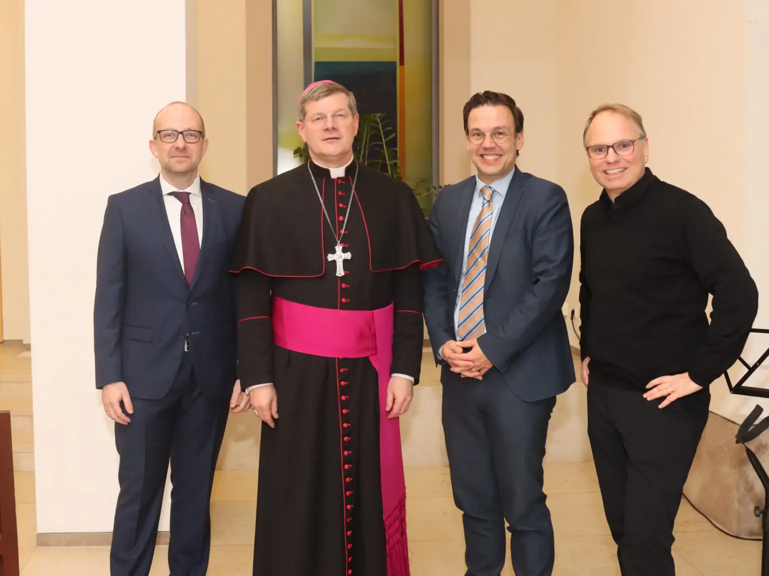 2025 01 01 Bigband beim Neujahrsempfang des Erzbischofs Steffen Englert (5)