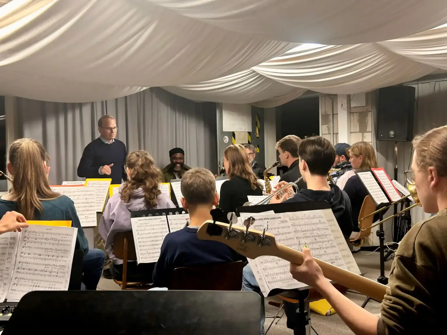 25 10 17 Workshop Big Band Irene Werner, Christian Spermann (1)