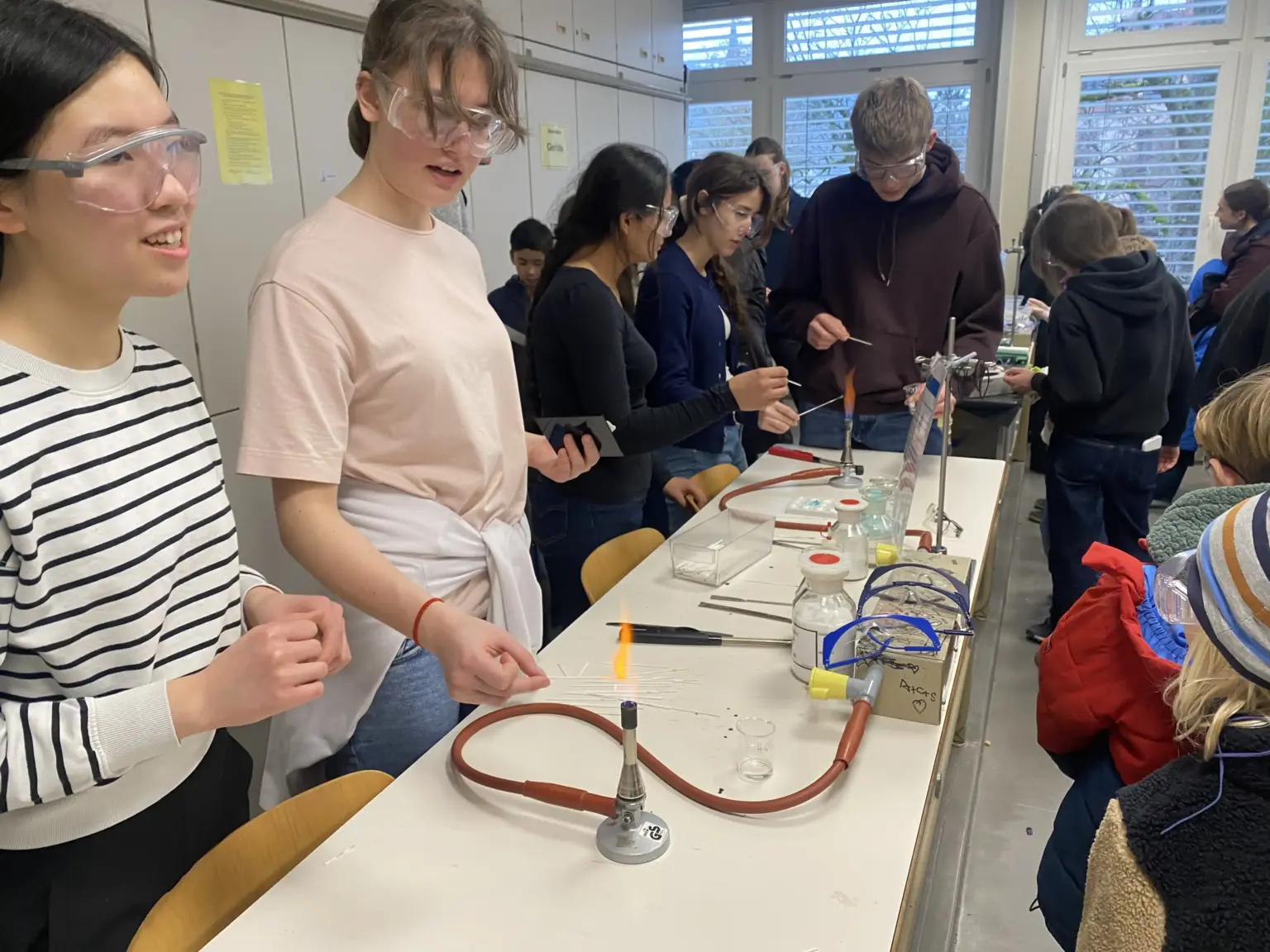 26 1 30 Tag der offenen Tür Larissa Huonker, Christian Spermann (3)