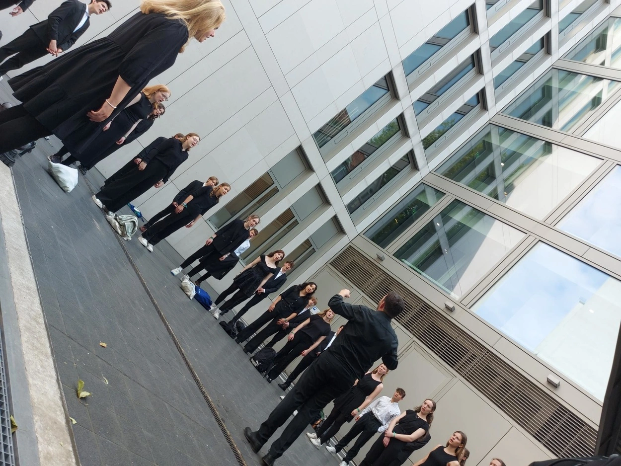 St. Raphael Schulen Heidelberg 2023 Kammerchor dtChorwettbewerb 04