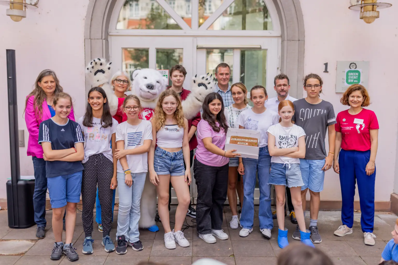 St. Raphael Schulen Heidelberg BNE Prämierung Team