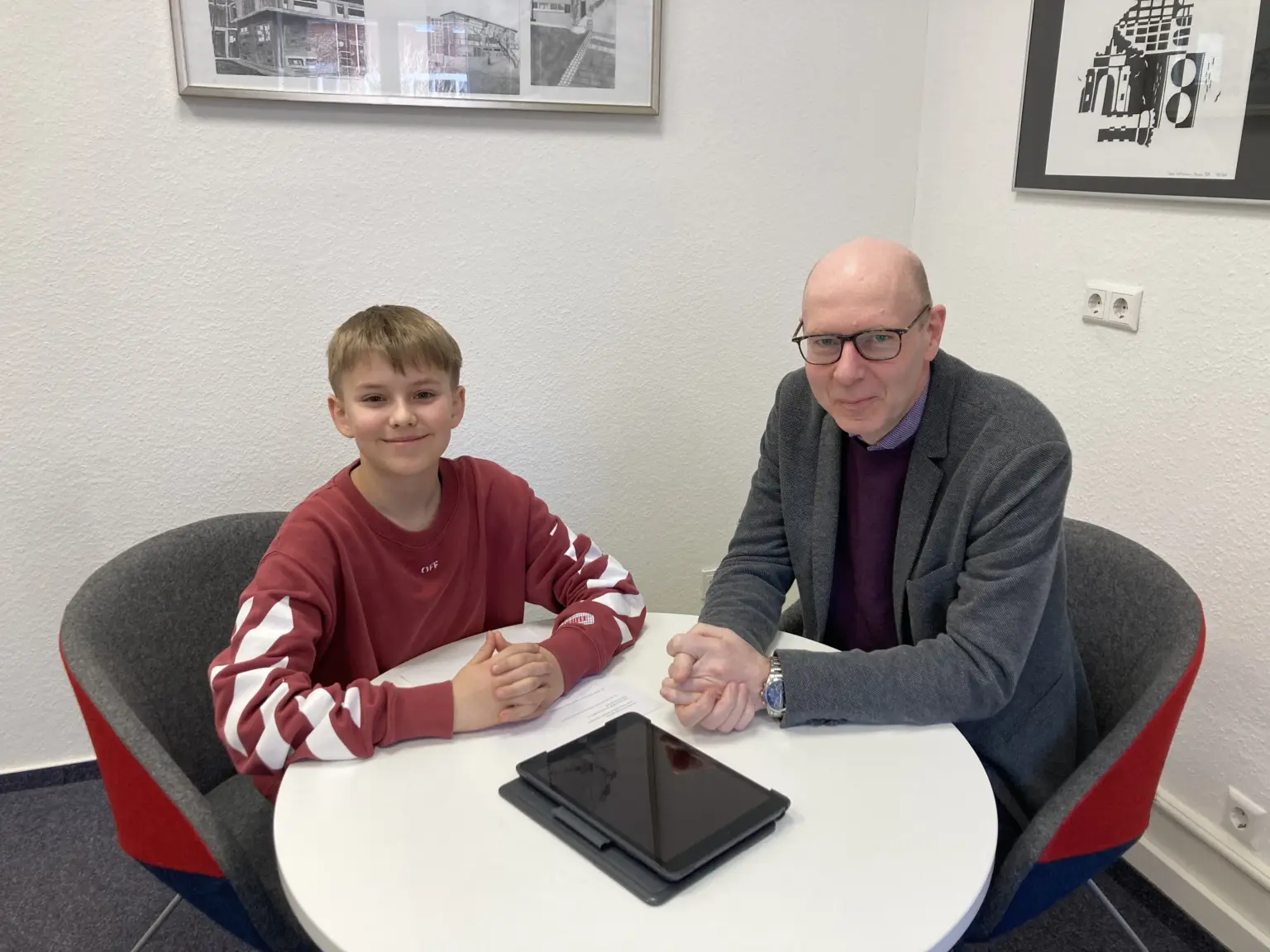 St. Raphael Schulen Heidelberg Interview Kampmann