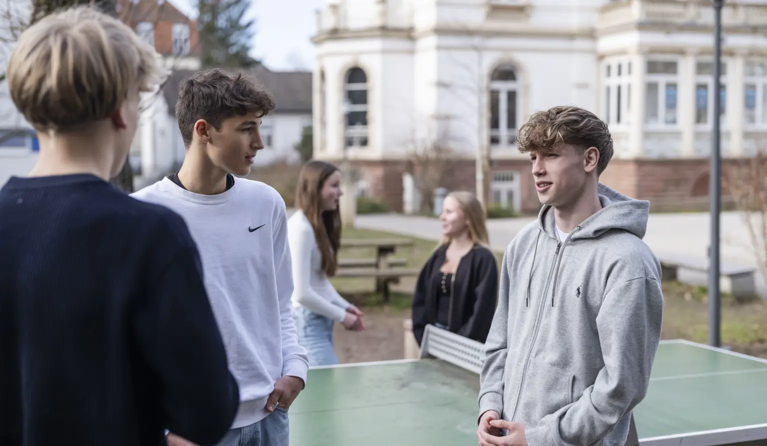 St. Raphael Schulen Heidelberg Pause eberle