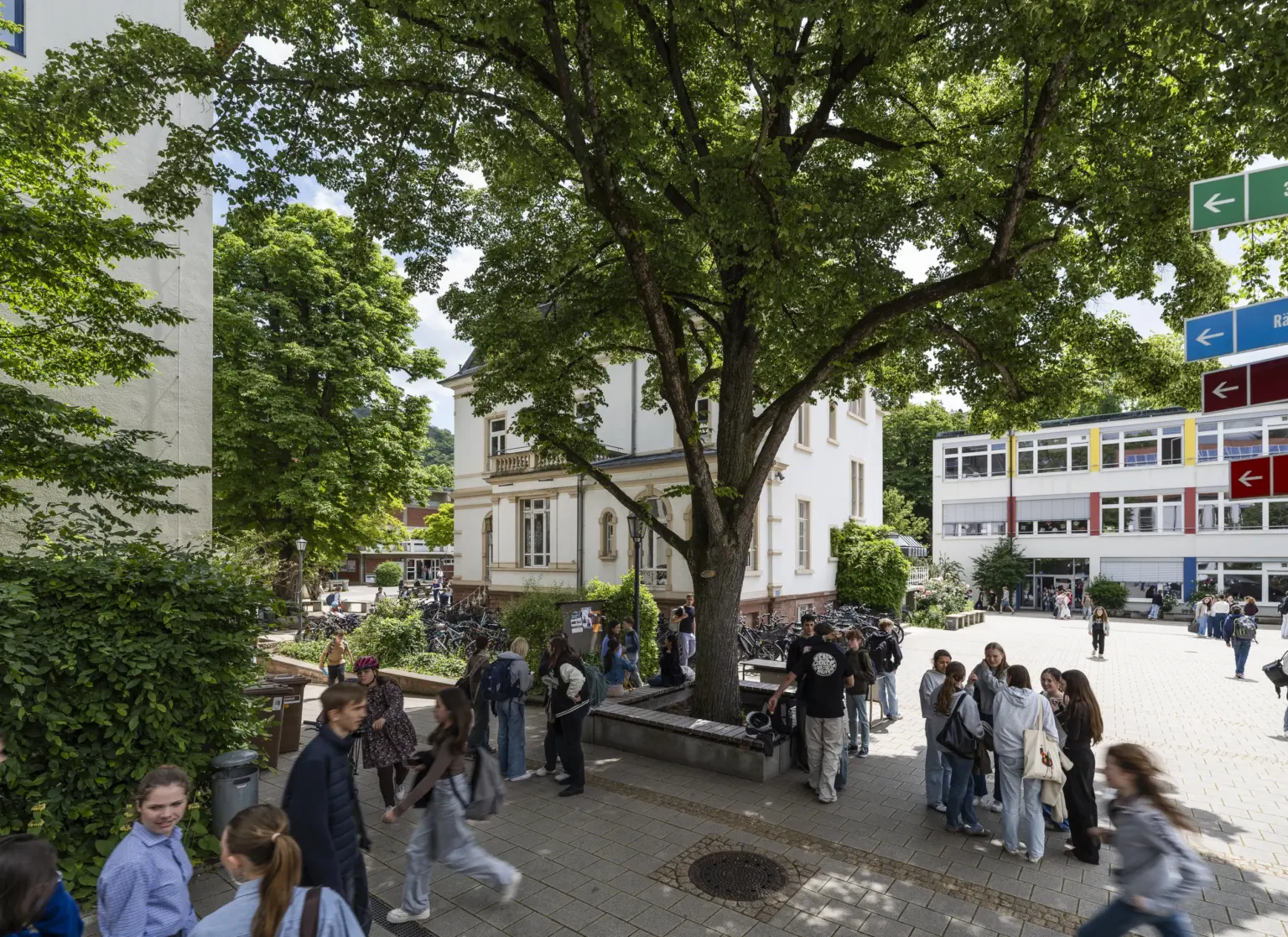 St. Raphael Schulen Heidelberg Schuelgelände Eberle 07