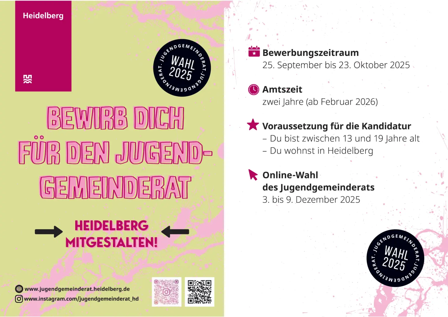 St.Raphael Schulen HD Plakat Jugendgemeinderat